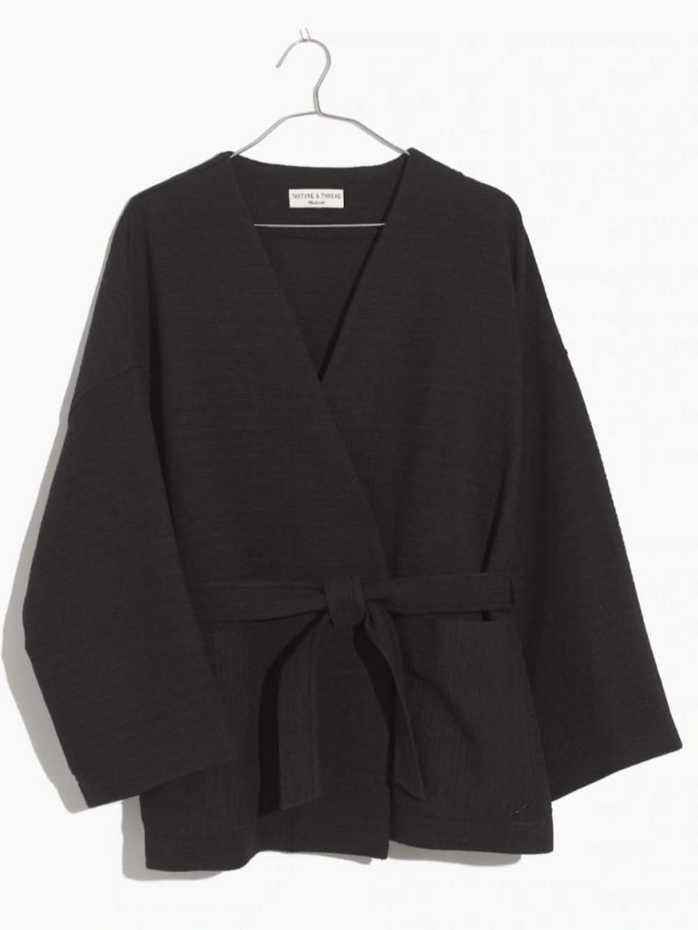 Madewell Women’s Texture & Thread Wrap Jacket